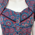 Navy Blue 100% Cotton Nighty Soft & Comfortable