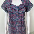 Navy Blue 100% Cotton Nighty Soft & Comfortable