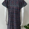 Navy Blue 100% Cotton Nighty Soft & Comfortable