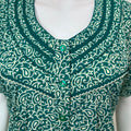 Sea Green Pure Cotton Nightgown Soft & Comfortable