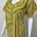 Sage Green Pleated 100% Cotton Nighty
