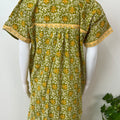 Sage Green Pleated 100% Cotton Nighty