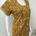 Pleated Style 100% Cotton Nighty