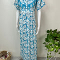 Sky Blue Pure Cotton Nightgown