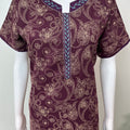 Digital Printed Pure Cotton Women's Nighty