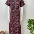 Digital Printed Pure Cotton Women's Nighty