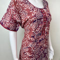 Pure Cotton Batik Print Nighty for Women