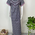 Black Pure Cotton Nighty Soft & Comfortable