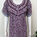 Purple 100% Cotton Women's Nightgown