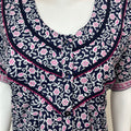 Black Pure Cotton Nighty Soft & Comfortable