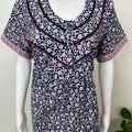 Black Pure Cotton Nighty Soft & Comfortable