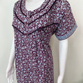 Purple 100% Cotton Women's Nightgown