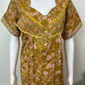 Mustard Pure Cotton Nightgown