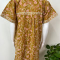 Mustard Pure Cotton Nightgown
