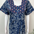 Royal Blue 100% Cotton Nighty Soft & Comfortable