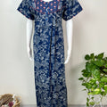 Royal Blue 100% Cotton Nighty Soft & Comfortable
