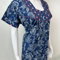 Royal Blue 100% Cotton Nighty Soft & Comfortable