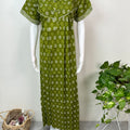 Green Pure Cotton Nighty Soft & Comfortable
