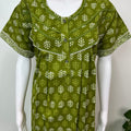 Green Pure Cotton Nighty Soft & Comfortable