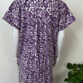 Purple 100% Cotton Nighty for Women