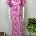 Pink Pure Cotton Nightgown Soft & Breathable