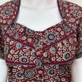 Brown Digital Print 100% Cotton Nightgown
