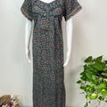 Pleated Style 100% Cotton Nighty