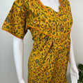 Mustard 100% Cotton Nightgown