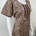 A-Line Pattern Pure Cotton Women's Nightgown