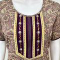 A-Line Pattern Pure Cotton Women's Nightgown