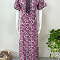 Pink 100% Cotton Women's Nighty