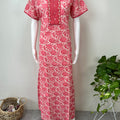 Peach 100% Cotton Nighty Soft & Comfortable