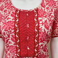 Peach 100% Cotton Nighty Soft & Comfortable