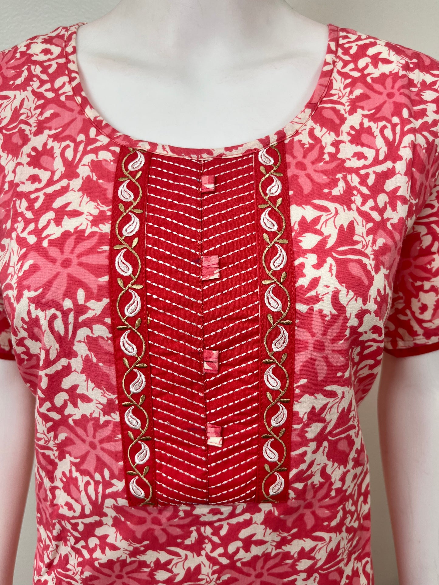 Peach 100% Cotton Nighty Soft & Comfortable