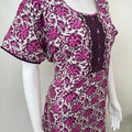 Pink 100% Cotton Women's Nighty