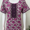 Pink 100% Cotton Women's Nighty