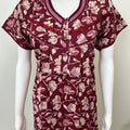 Maroon Pure Cotton Nighty Soft & Comfortable