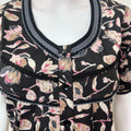 Black Pure Cotton Nightgown Elegant & Breathable