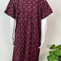 Wine Pure Cotton Nighty Soft & Comfortable