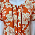 Orange Pure Cotton Nighty Soft & Comfortable