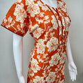 Orange Pure Cotton Nighty Soft & Comfortable