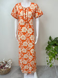 Orange Pure Cotton Nighty Soft & Comfortable