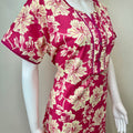 Pink A-Line Style Pure Cotton Nightgown