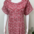 Red Pure Cotton Nighty Soft & Breathable