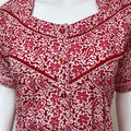 Red Pure Cotton Nighty Soft & Breathable