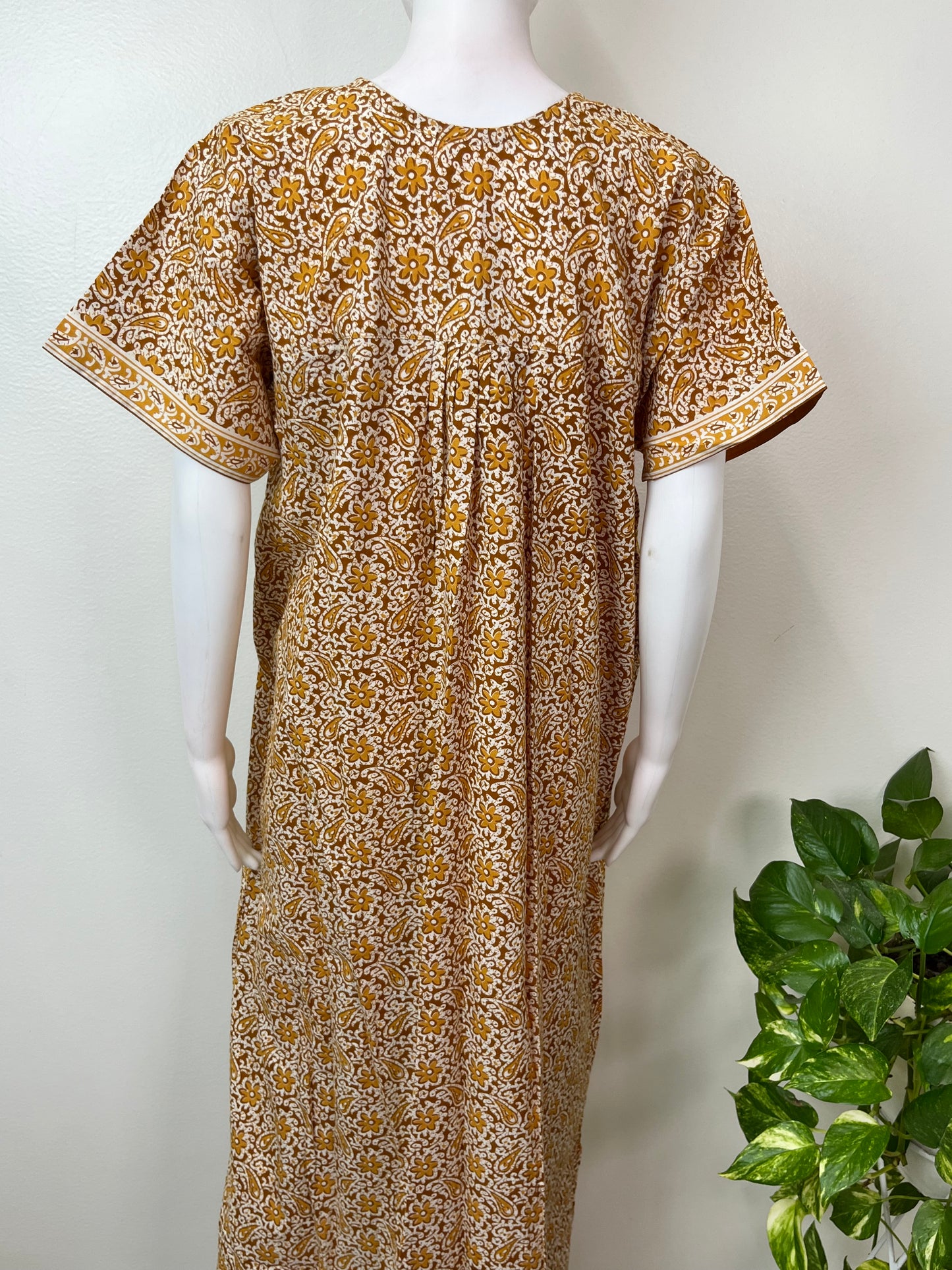 Jaipuri Printed 100% Cotton Nightgown
