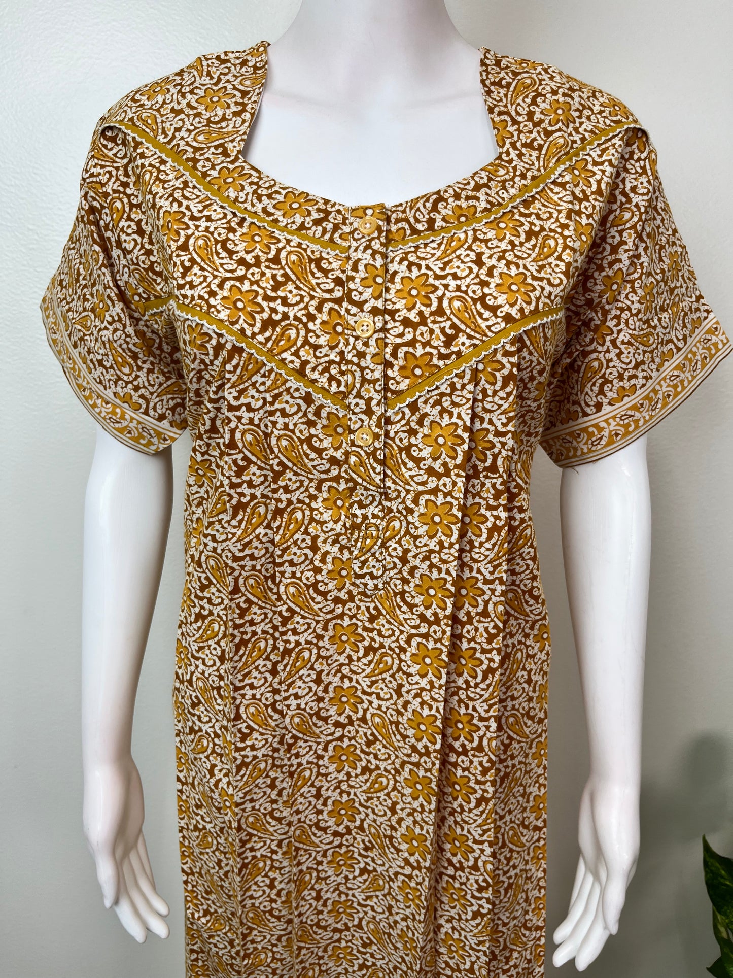 Jaipuri Printed 100% Cotton Nightgown