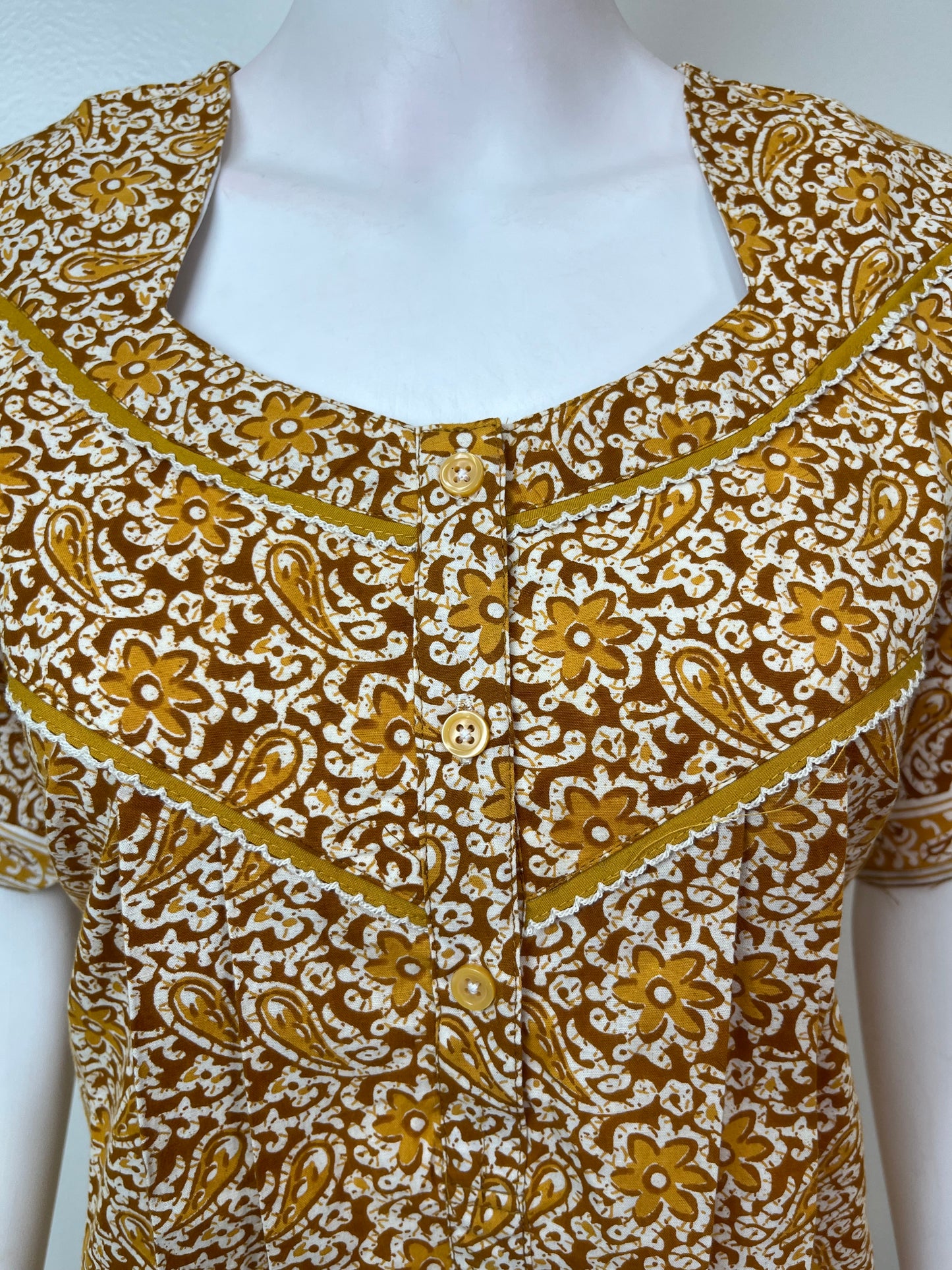 Jaipuri Printed 100% Cotton Nightgown