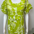Lime Green 100% Cotton Nighty for Women