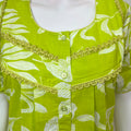 Lime Green 100% Cotton Nighty for Women